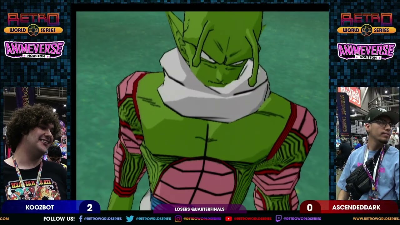 Koozbot vs Ascended Dark (Losers Quarterfinals) - Dragon Ball Z: Budokai 3 - Animeverse Houston 2026