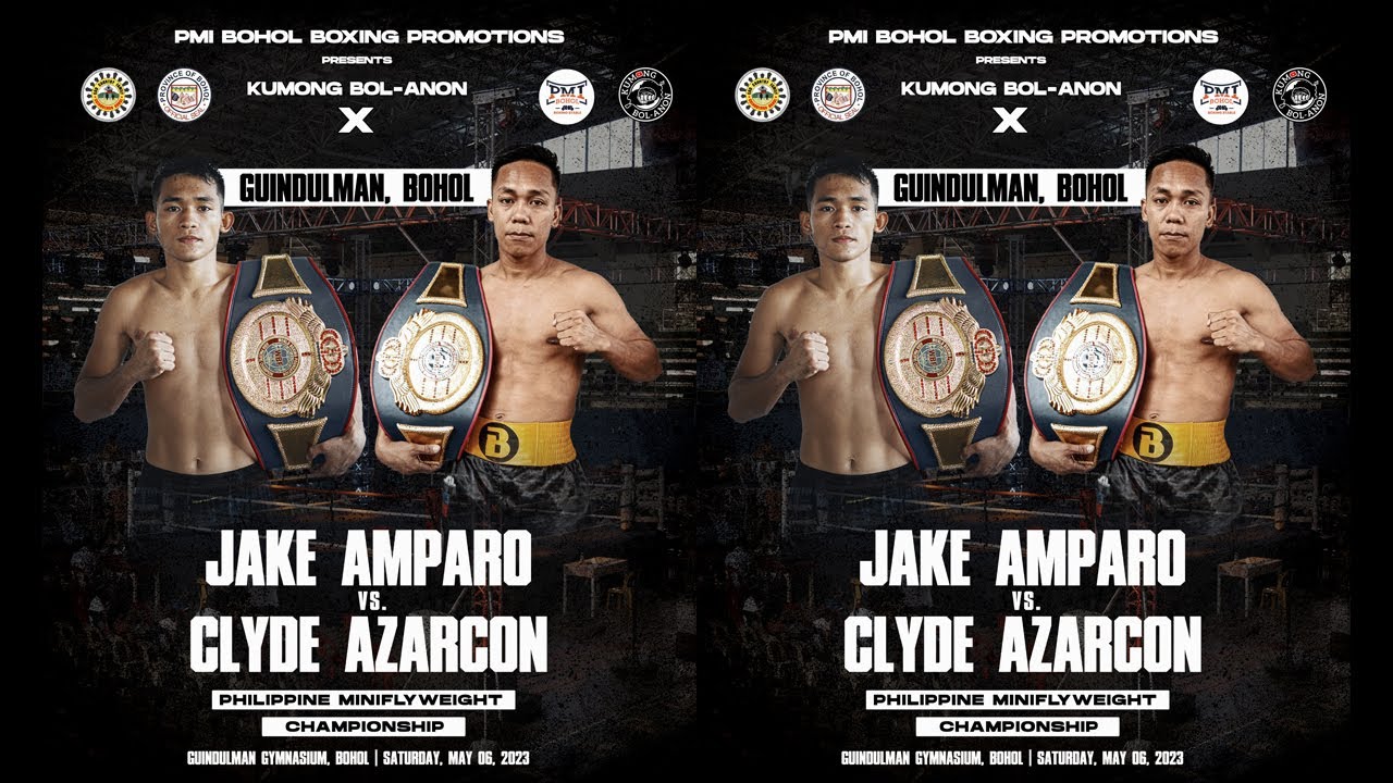 Jake Amparo vs. Clyde Azarcon Official Weigh-In | Philippine Mini Flyweight Championship