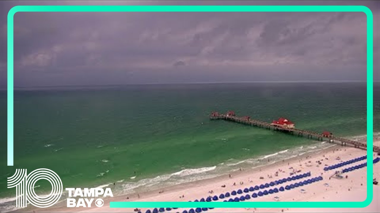 Take a live look at Clearwater Beach