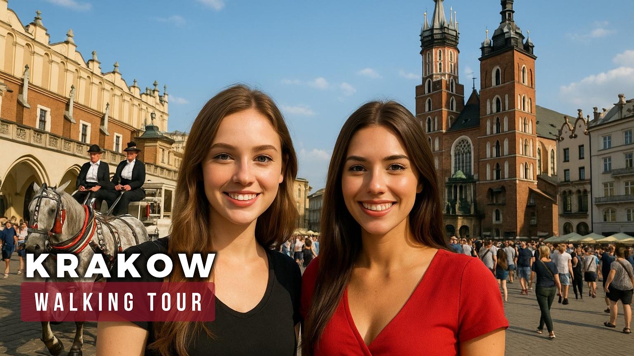 Krakow Walking Tour 2026 🏰 | Step by step 👣 through the magic of Poland’s most beautiful city 🇵🇱