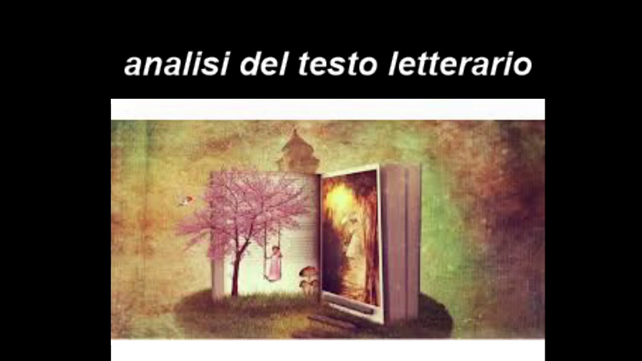 analisi del testo letterario