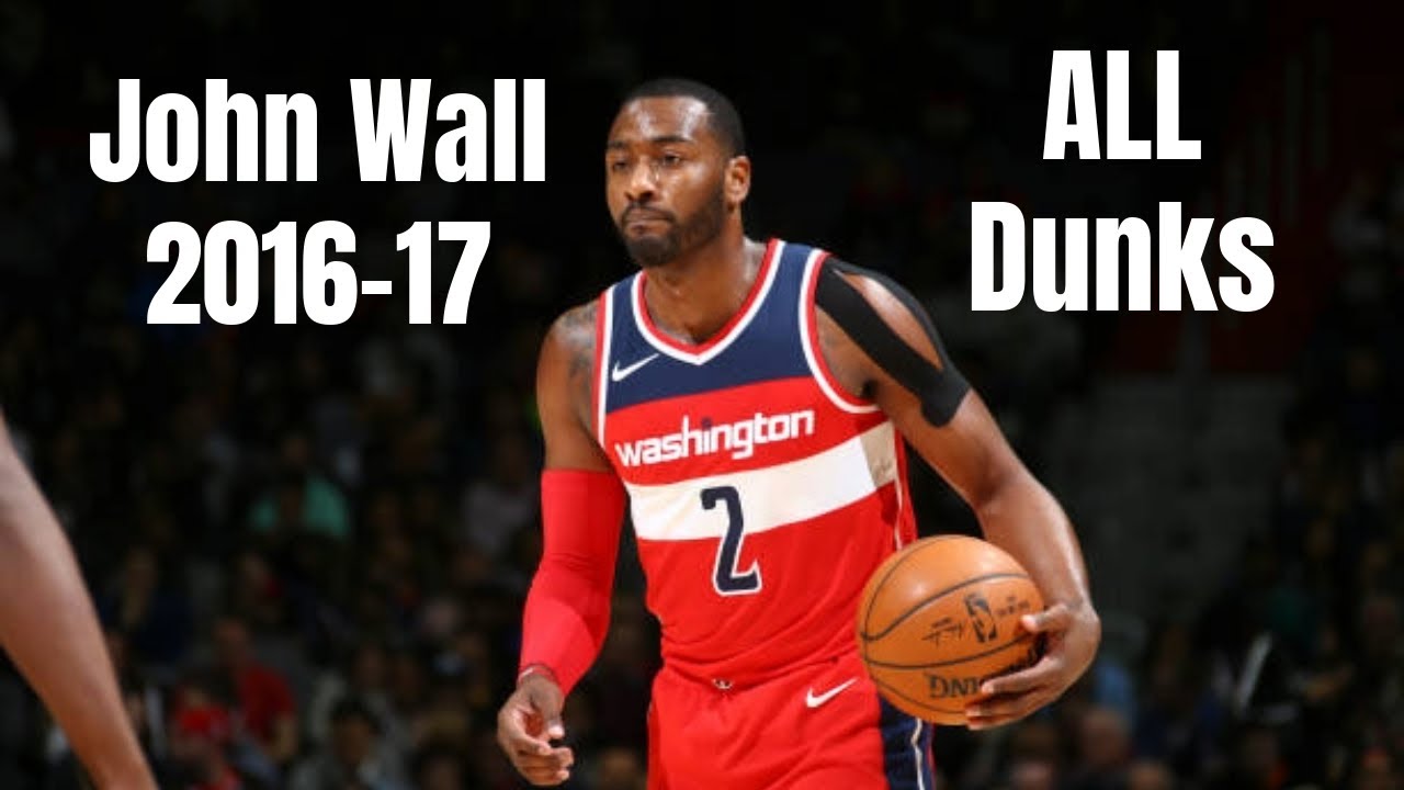 John Wall 2016-17 ALL Dunks