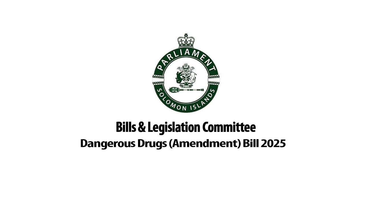 BILLS AND LEGISLATION COMMITTEE - DANGEROUS DRUGA (AMENDMENT) BILL 2025 - 20/02/2026