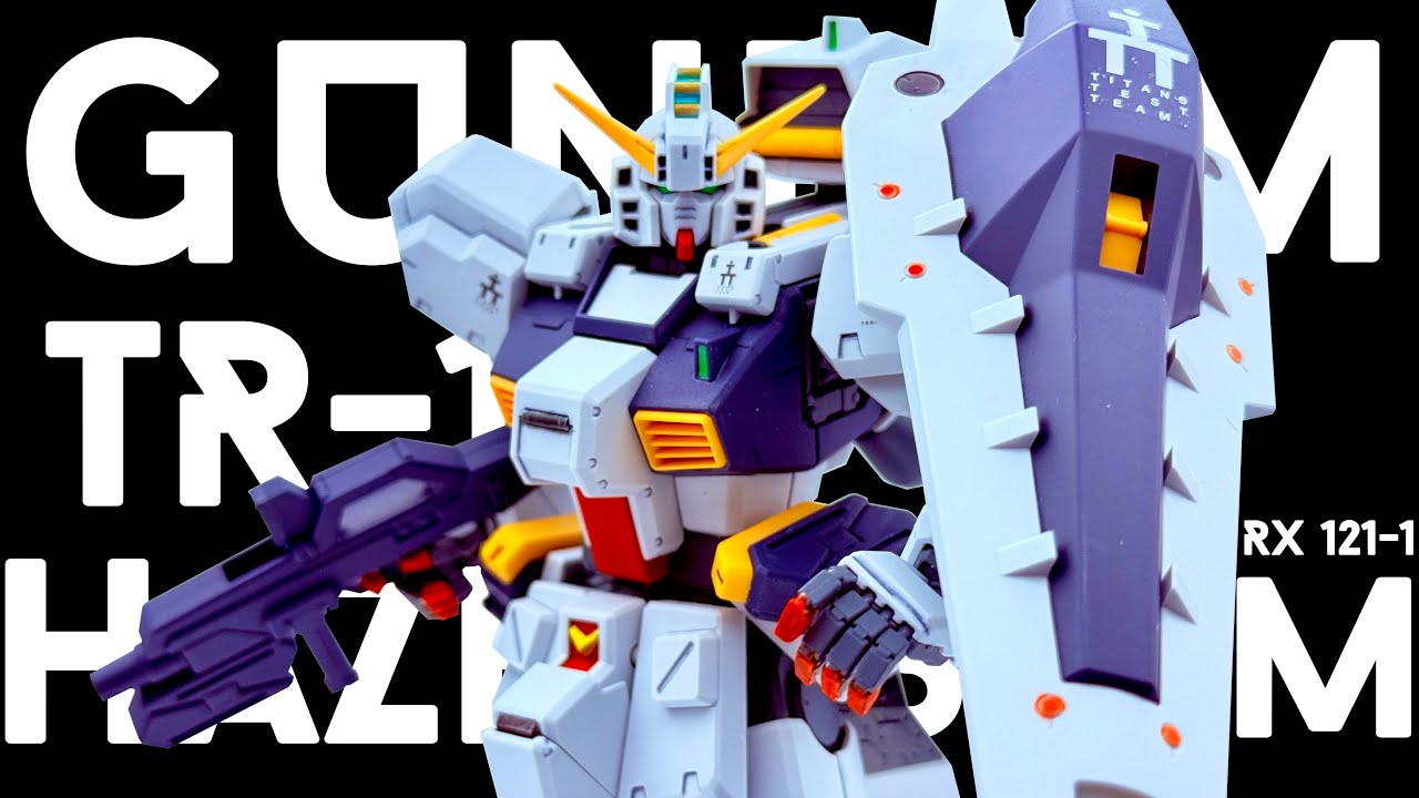 A CHUNKY GUNDAM ON A 20 YEAR OLD FRAME, UH OH! | MG Gundam TR-1 Hazel Custom UNBOXING & REVIEW [4K]