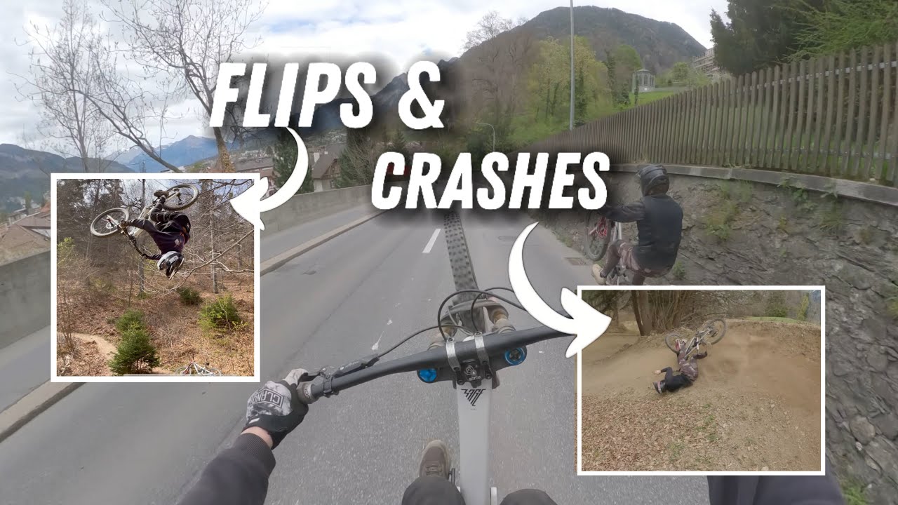 Alpenbikepark Chur - Bester Bikepark der Schweiz? | Backflip and Crash