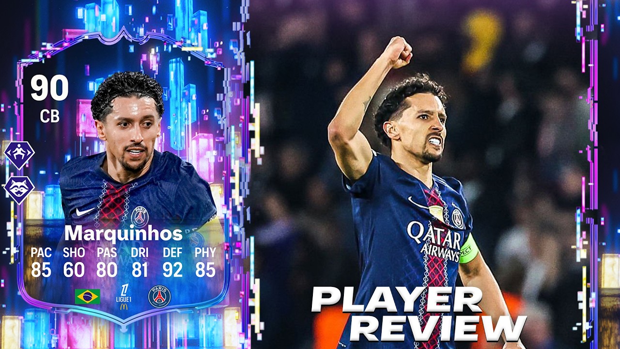 PUEDE SER UNA CARTA GOD COMO EN FIFAS ANTERIORES? | MARQUINHOS 90 FLASHBACK REVIEW