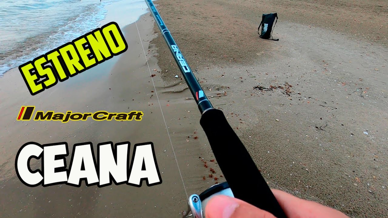 ESTRENO CAÑA  CEANA 802L DE MAJOR CRAFT 4-15g