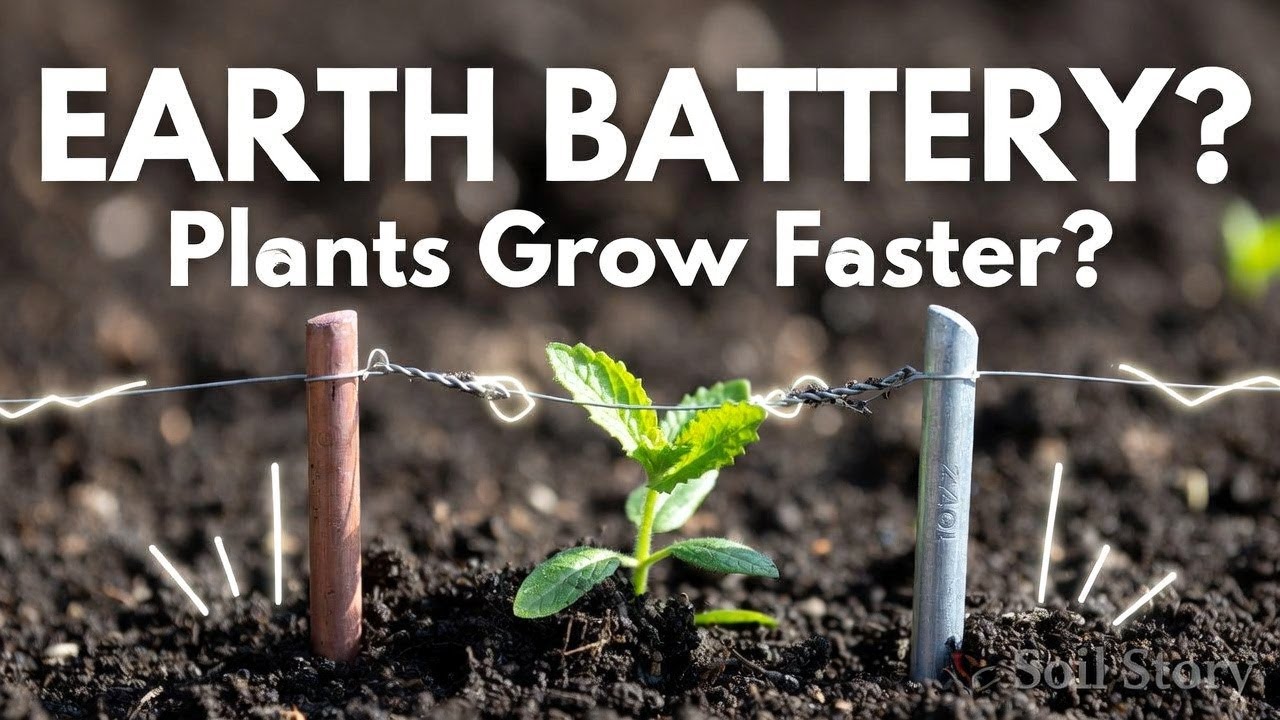 Соединение двух металлов удваивает рост растений — секрет «земляной батареи»