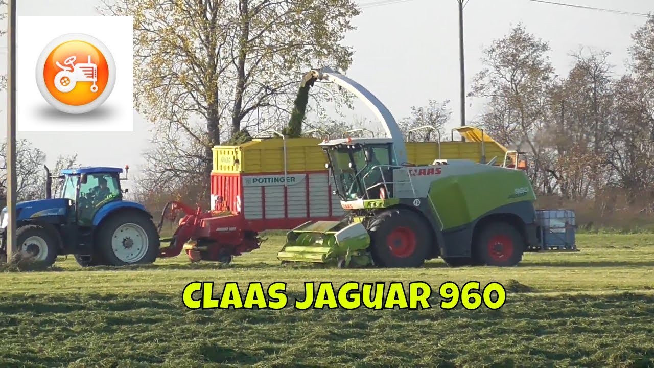 Silage 2018 | Claas Jaguar 960 forager with P&ouml;ttinger Jumbo 8010 & New Holland