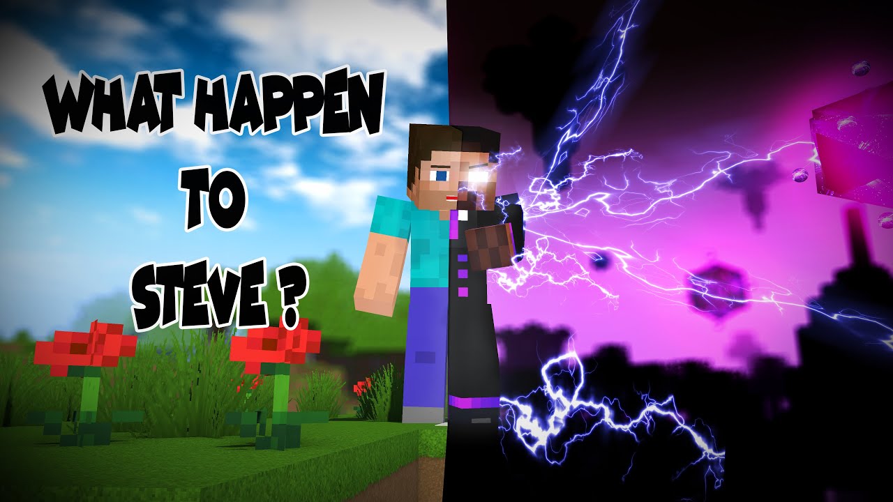 Steve's Journey - Monster Minecraft Building Time - HEROBRINE
