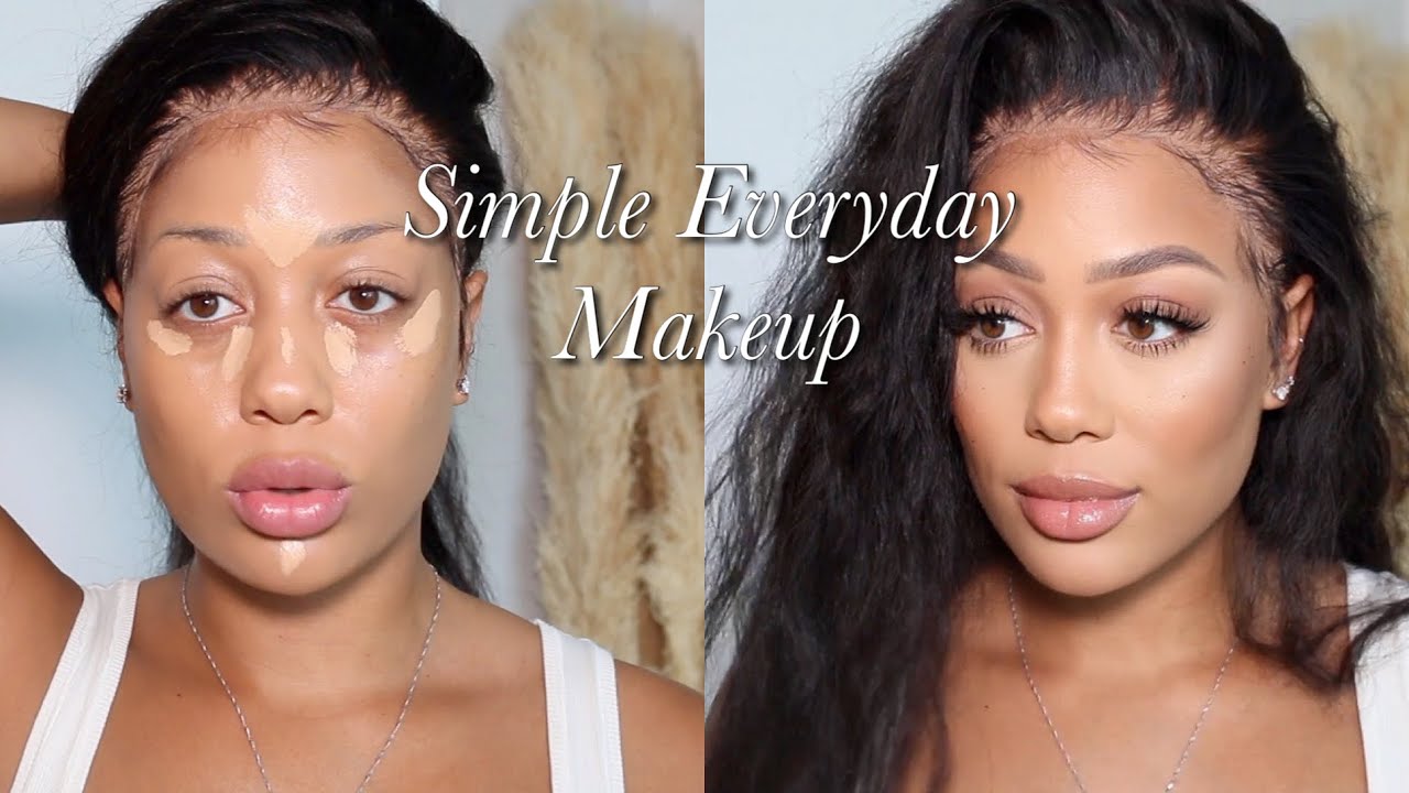 EASY EVERYDAY MAKEUP TUTORIAL! Basic Makeup For Beginners