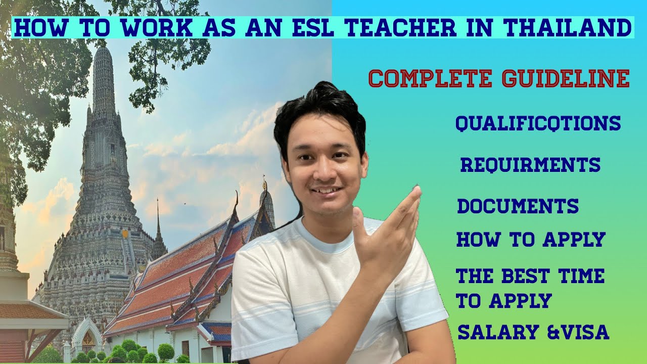 How to Become an ESL Teacher in Thailand as an NNES. ||A Complete Guideline from a Burmese Teacher||