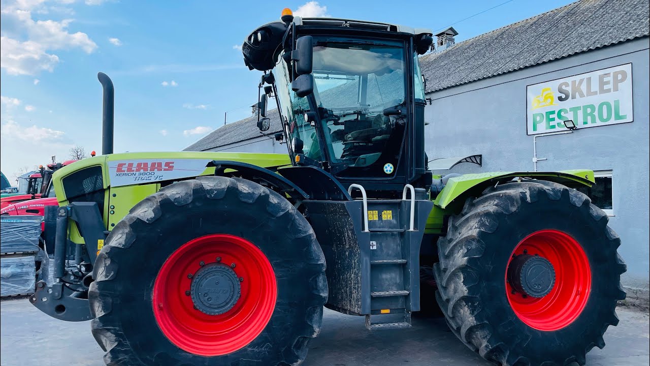 CLAAS XERION 3800 TRAC VC! Obrotowa kabina! 380KM!! Prezentacja/review/engine sound *PESTROL*