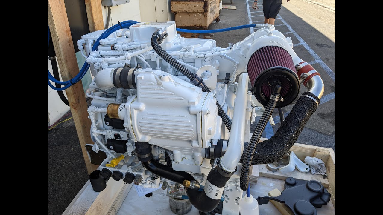 All New Cummins Marine B4.5 150HP
