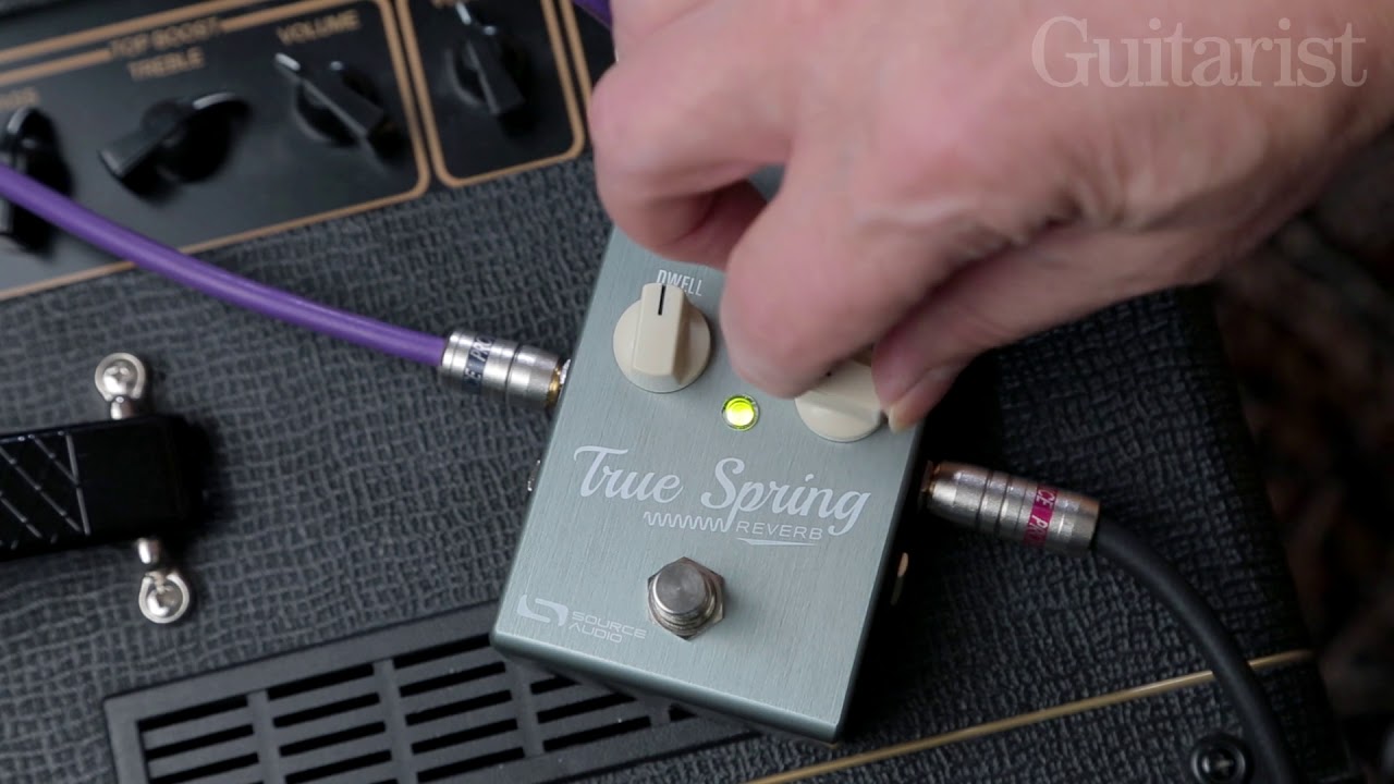 Source Audio True Spring Reverb Pedal Demo