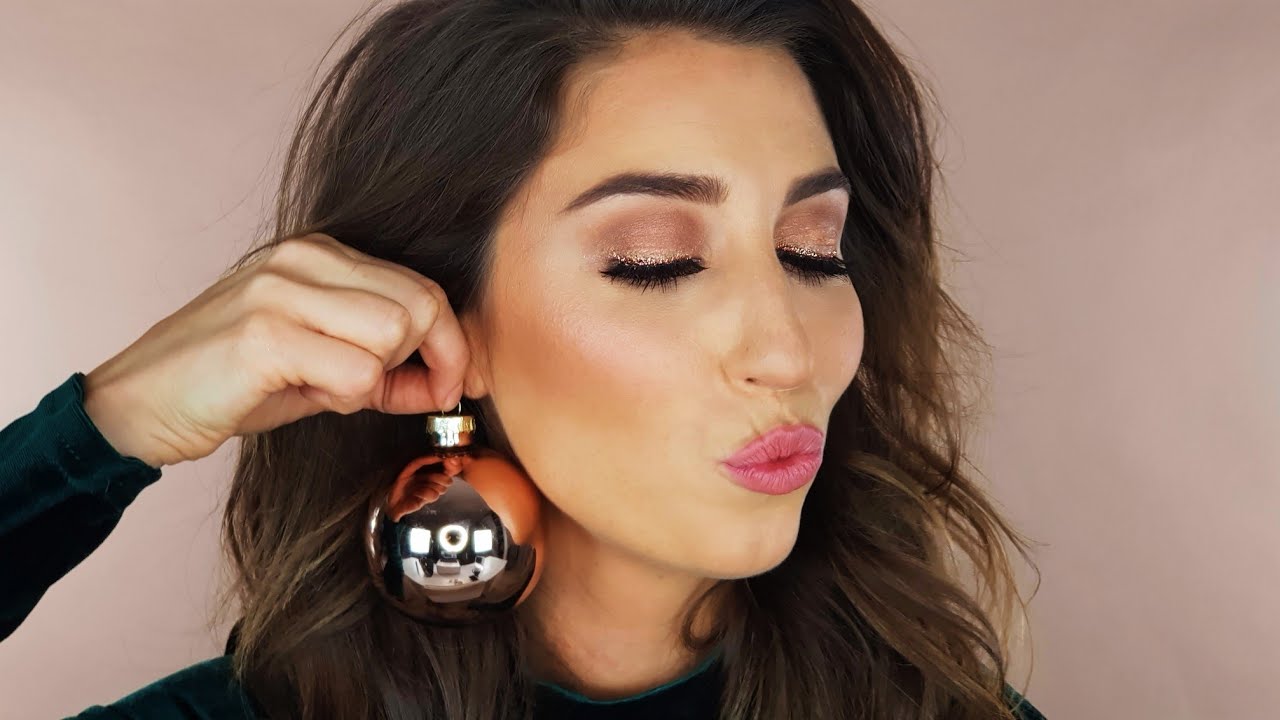 BETAALBARE KERST MAKE-UP 🎄 SOFT GOLDEN CHRISTMAS LOOK