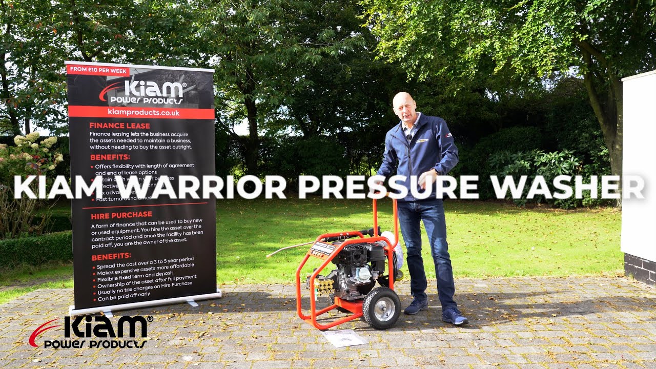 Бензиновая мойка высокого давления KIAM Warrior 3700