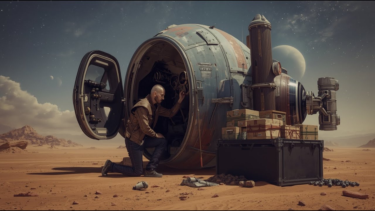 A Human Engineer Inherits the Galaxy’s Largest Warship—Then Time Freezes
