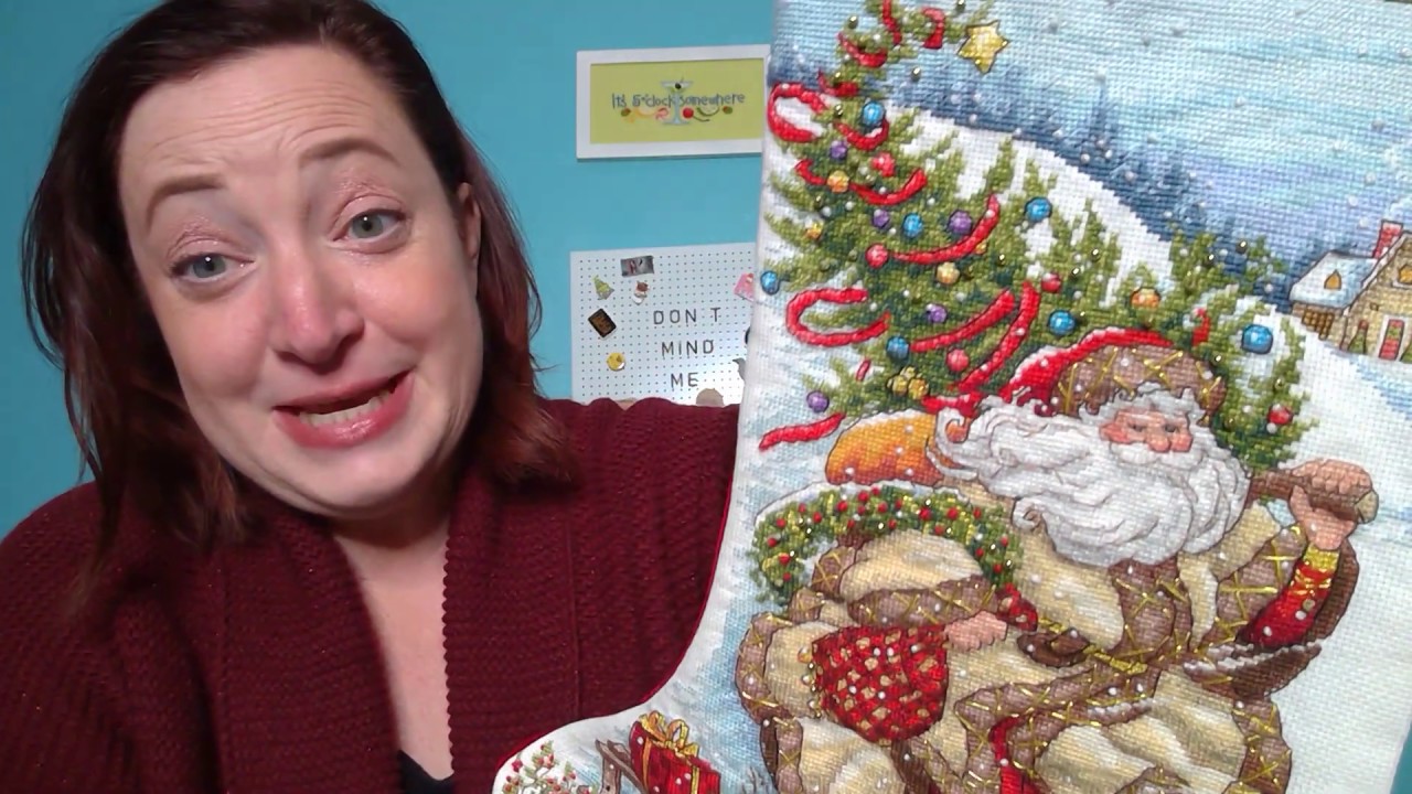 Flosstube #30 - The story of the Christmas Stockings plus all the usual stuff