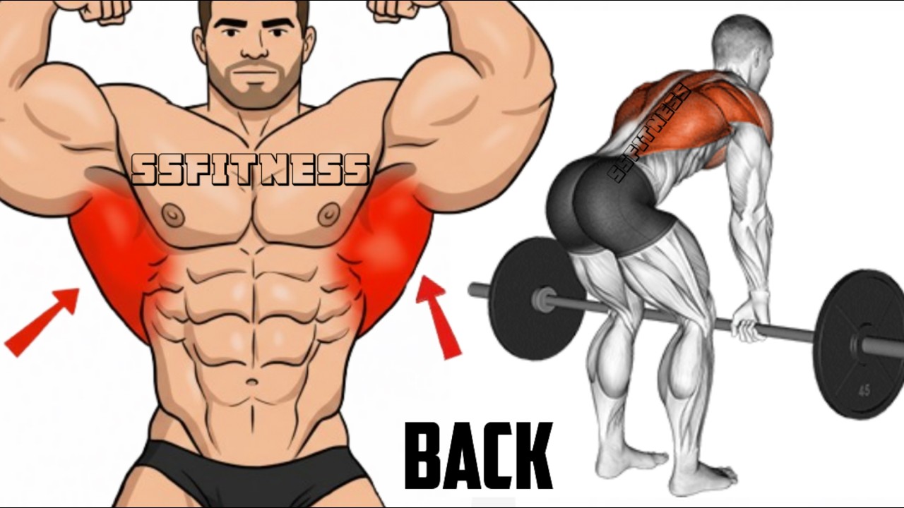 6 Best Exercises For Huge Back - Back Workout