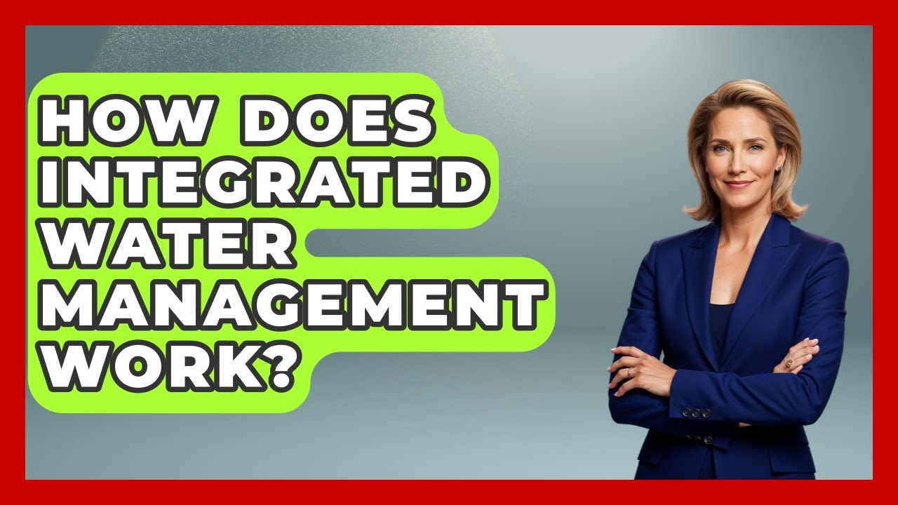 How Does Integrated Water Management Work? - Water Science For Everyone