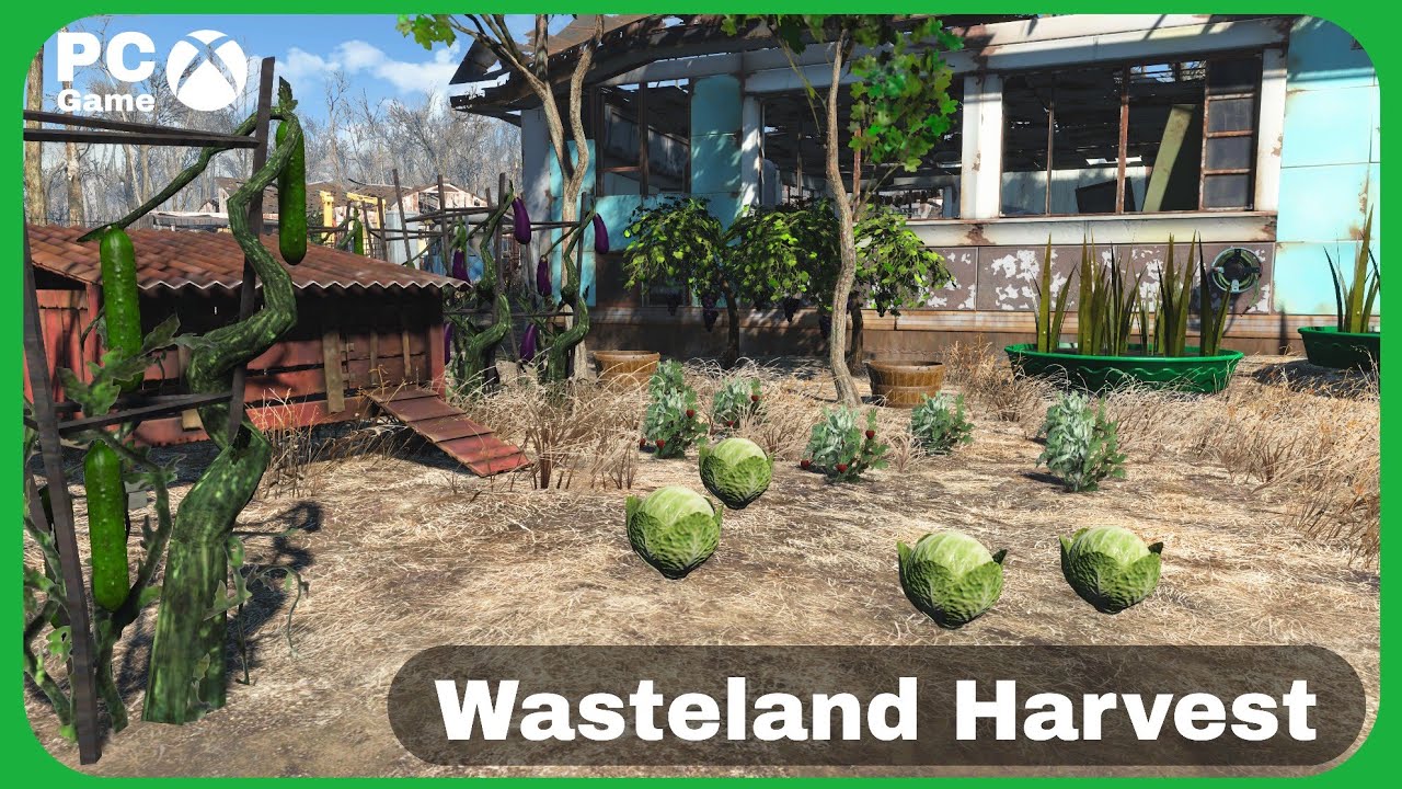 Обзор мода Wasteland Harvest для Fallout 4