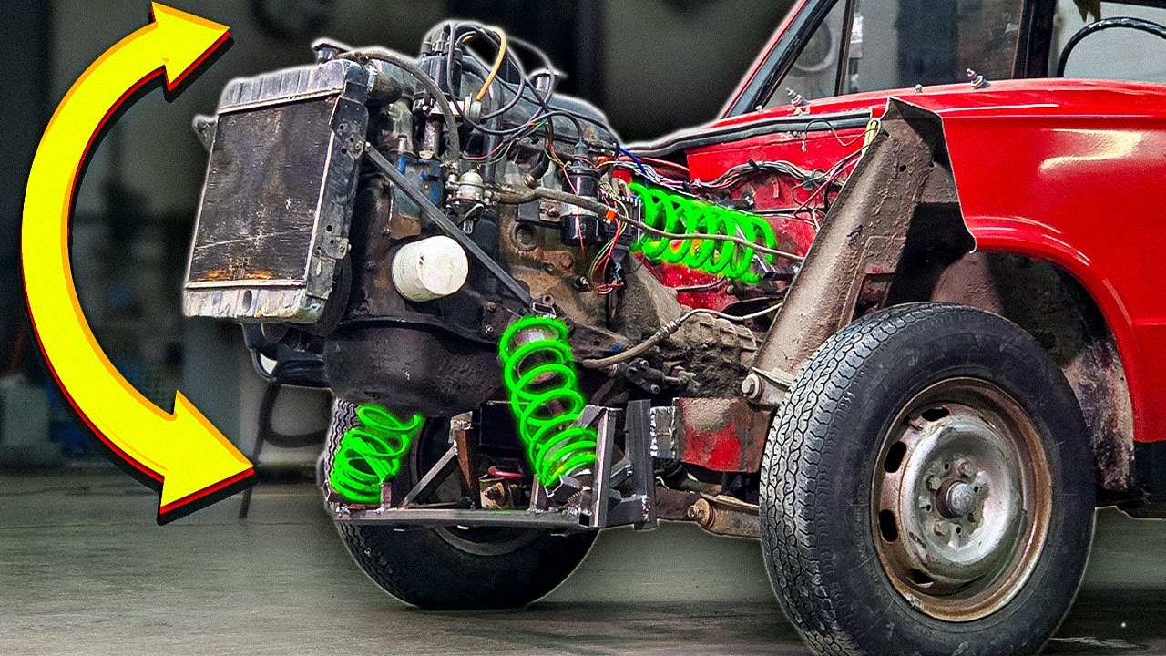 Springy engine mounts for ZERO vibration - will they work?