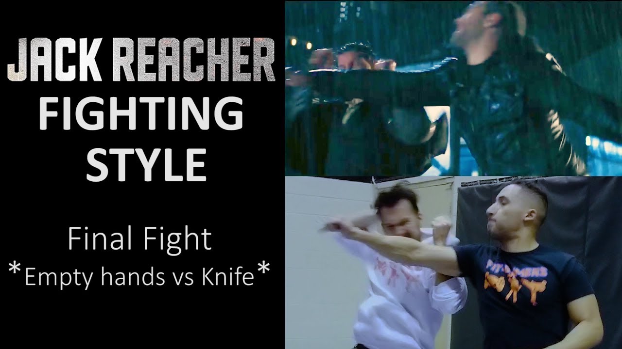 JACK REACHER Fight Scene Breakdown | Knife Counters