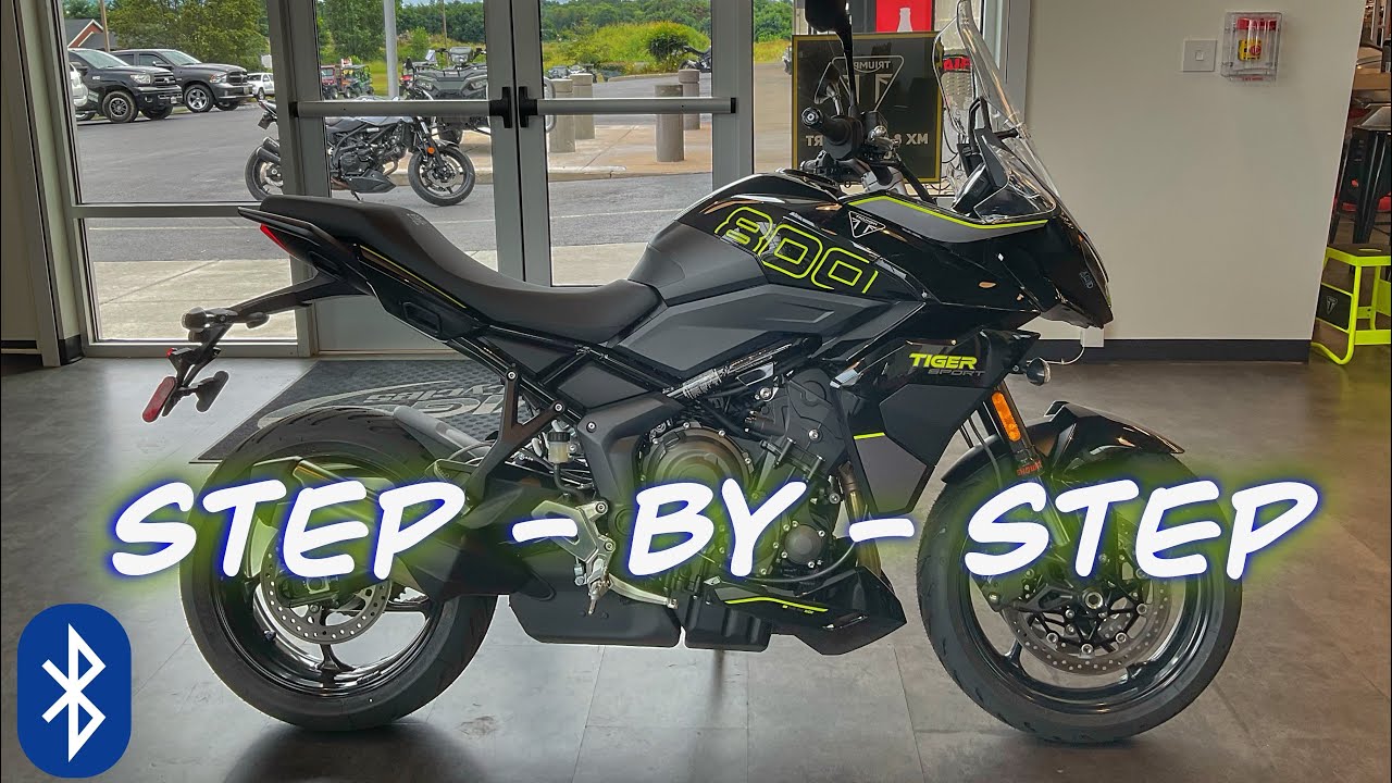 Как подключить Triumph Tiger 800 по Bluetooth