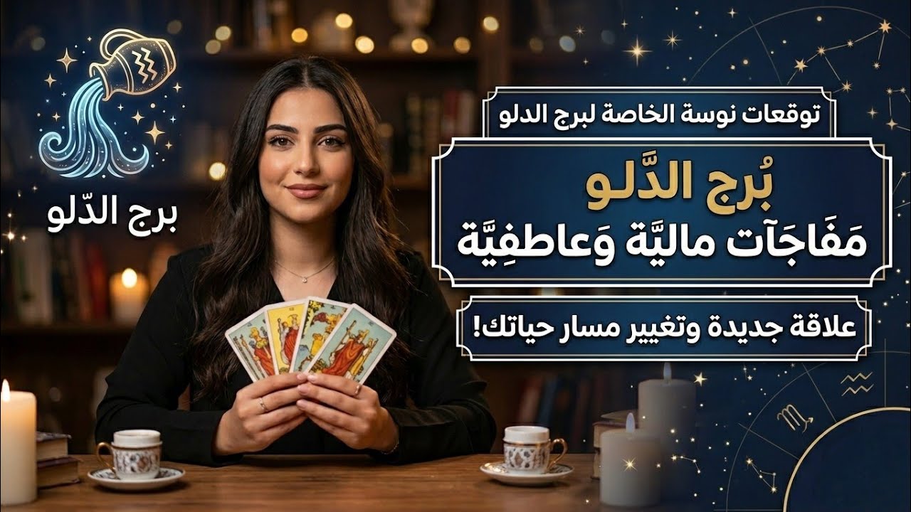 توقعات برج الدلو ♒️ تعافي روحي وجسدي ✨ أموال وحب في طريقك 🤑 هدية حلوة جاية لك 🎁