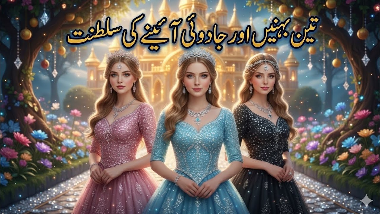 تین بہنیں اور جادوئی آئینے کی سلطنت ✨