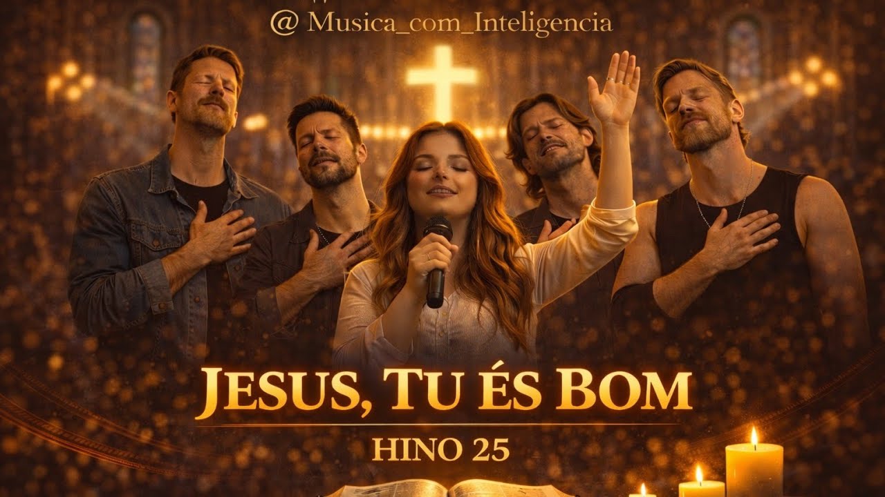 JESUS, TU ÉS BOM! | Hino 25 Harpa Cristã – Versão Congregacional Profunda