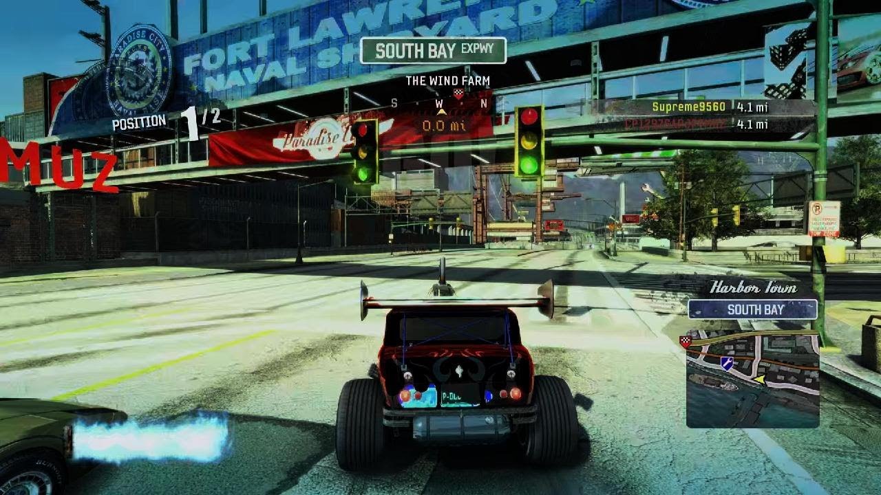 Burnout Paradise Remastered Catch My Drift 1:20.58 WR PS5