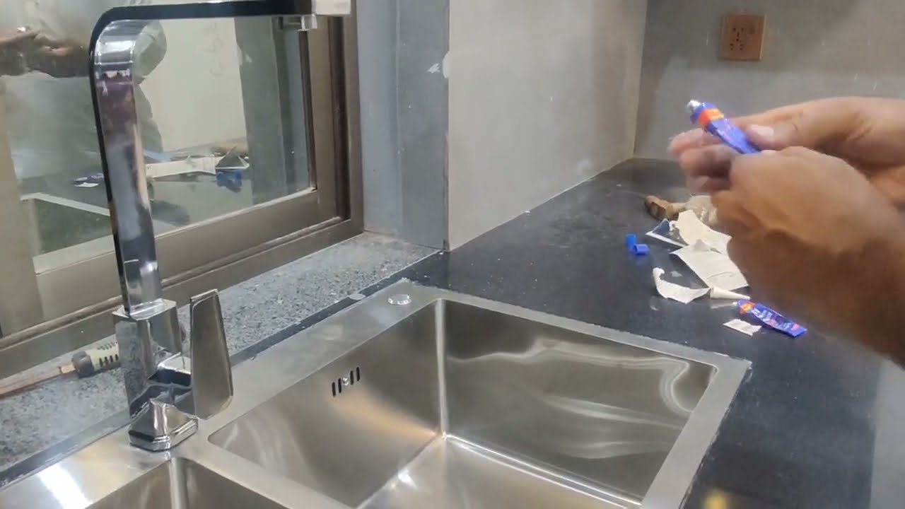  سنک اور سنک مکچر کیسے لگاتے ہیں ؟