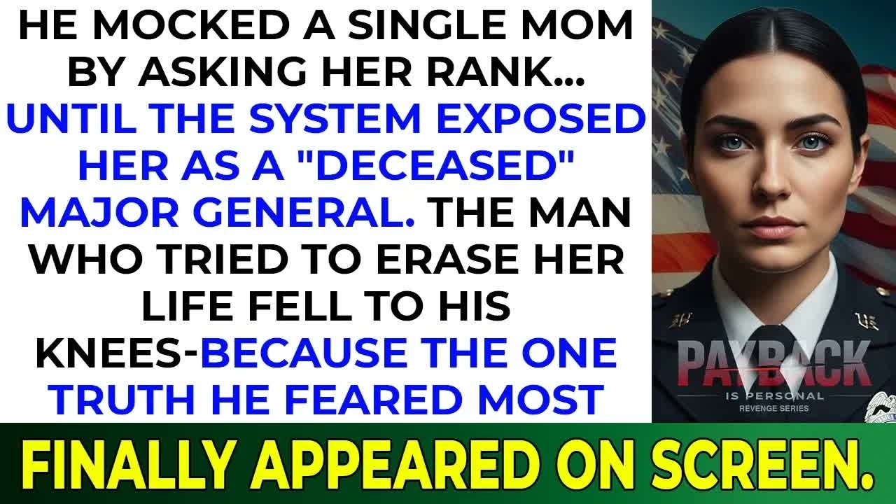 SEAL Admiral Asked a Single Mom Me My Rank As a Joke – Then ‘Major General’ Made Me Collapse In