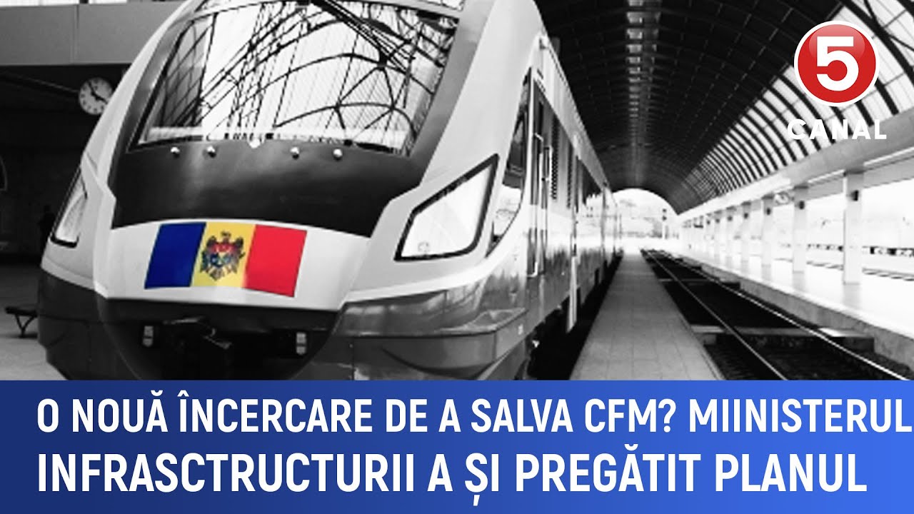 O nouă încercare de a salva CFM? Miinisterul infrasctructurii a și pregătit planul