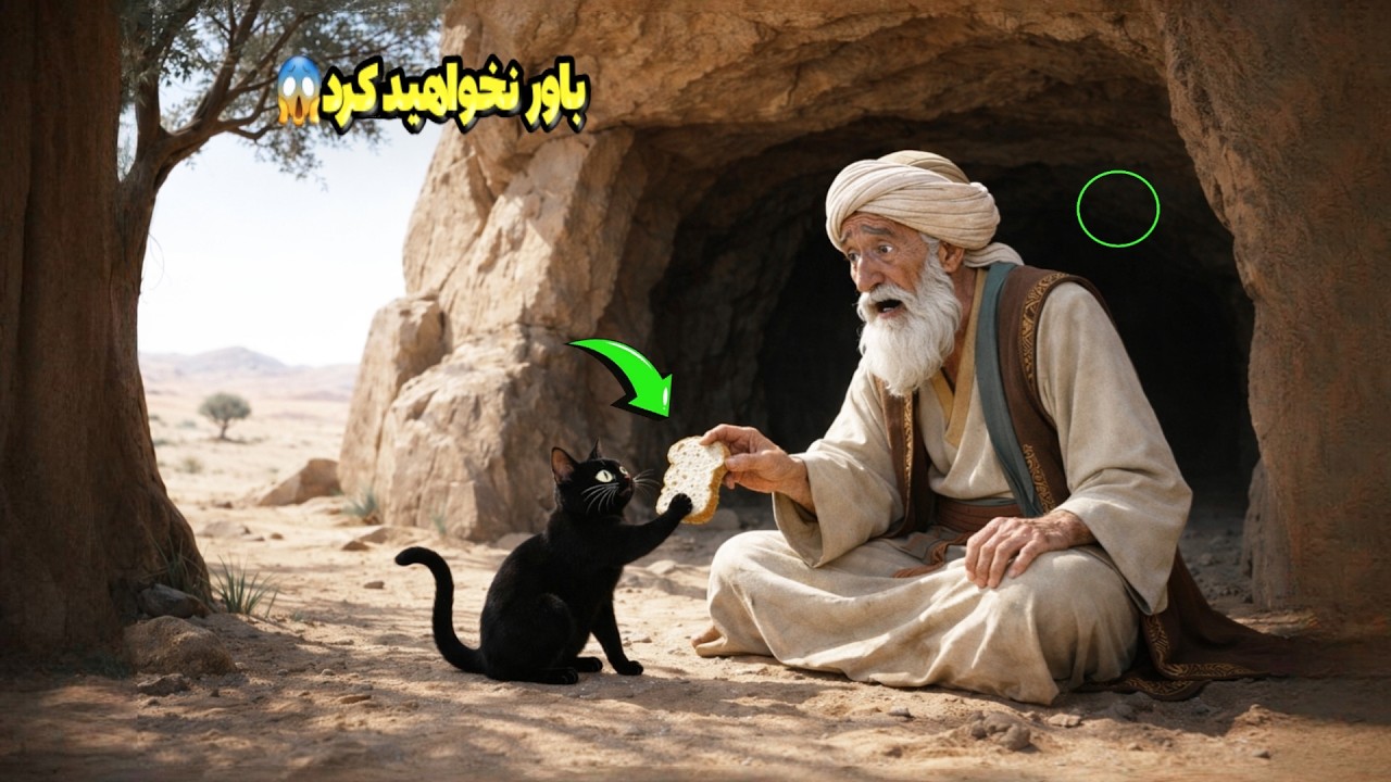 مرد فقیری که همسرش او را ترک کرد و سپس با گربه‌ای گرسنه روبه‌رو شد 😱 گربه‌ زندگی او را دگرگون کرد! 😱