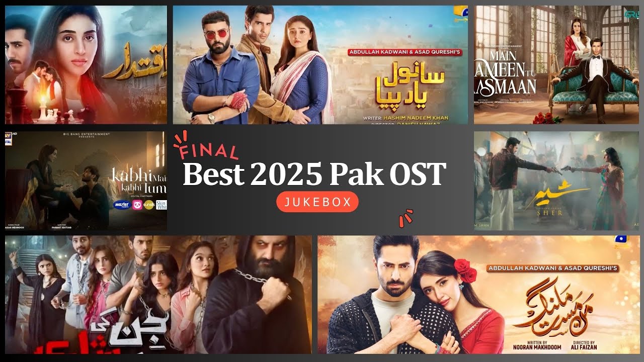 Best of 2025 Pakistani OST Collection | Final Rankings