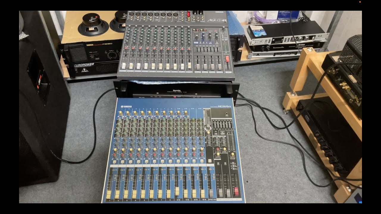 Mixer Yamaha MG16/6fx Và Mixer Yamaha MX12/4 Tại Sang Audio