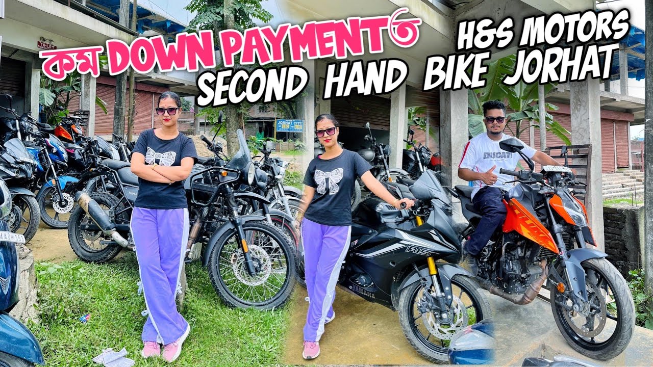 কম Downpaymentত Second Hand Bike Store Jorhat | Duke250 R15v4 Bullet Dominar | Assamese Vlog