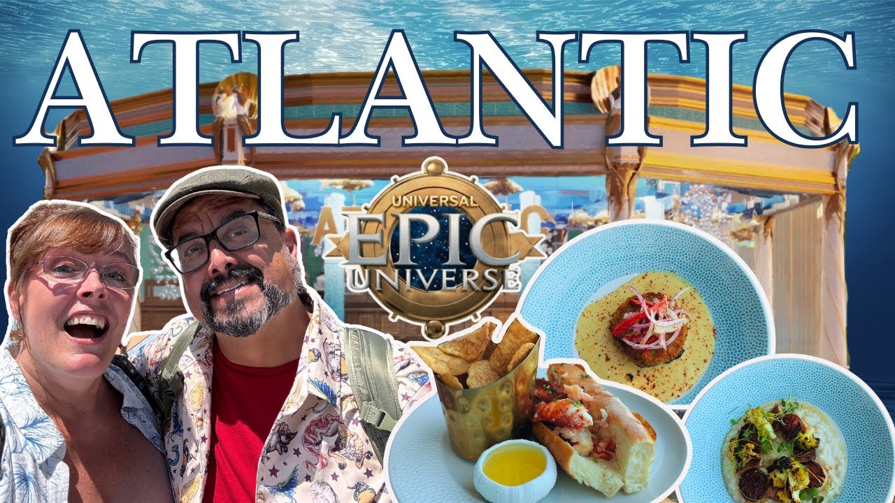 Epic Universe's Atlantic Restaurant Review - Is It Worth It??