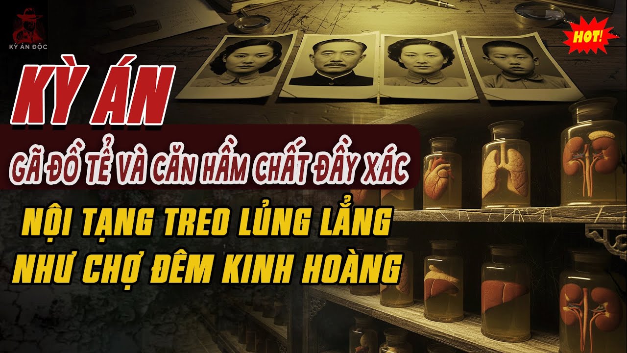 🚨Kỳ Án Trung Quốc: GÃ ĐỒ TỂ VÀ CĂN HẦM CHẤT ĐẦY XÁC Nội Tạng Treo Lủng Lẳng Như Chợ Đêm Kinh Hoàng