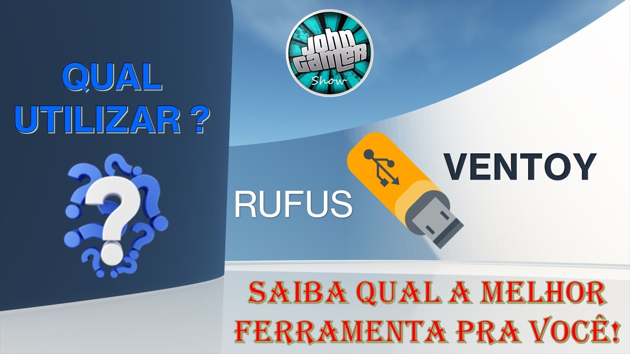 Qual utilizar, Rufus ou Ventoy?