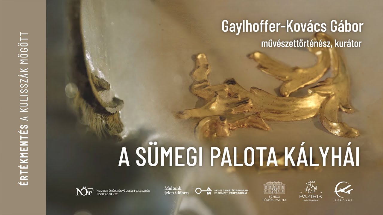 Értékmentés a kulisszák mögött - A sümegi palota kályhái