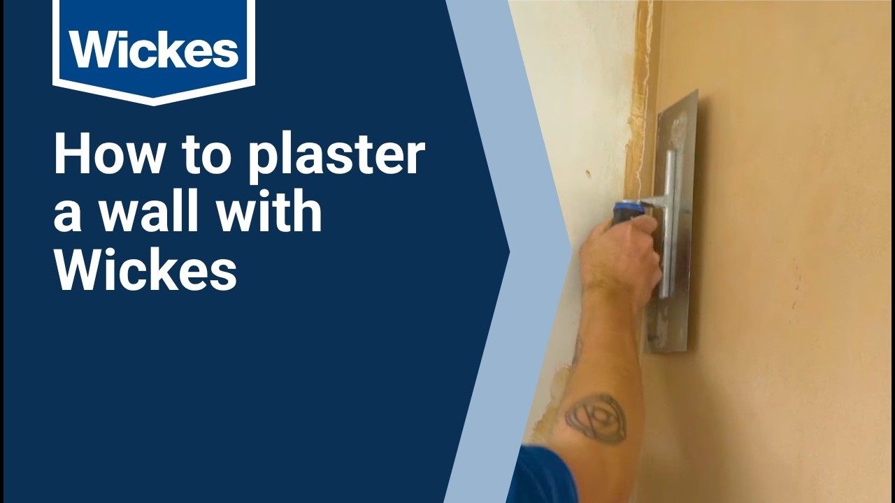 Как оштукатурить стену | Wickes