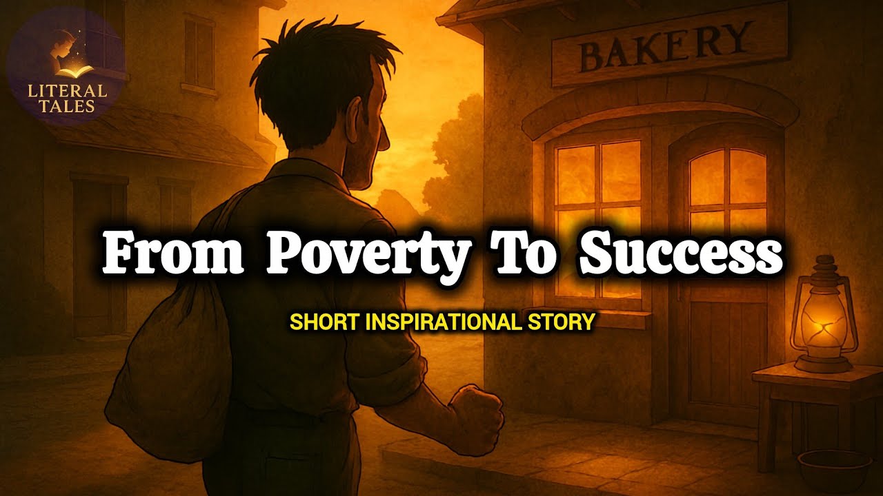 Never Give Up | The Inspiring Story of a Poor Man’s Success | Literal Tales