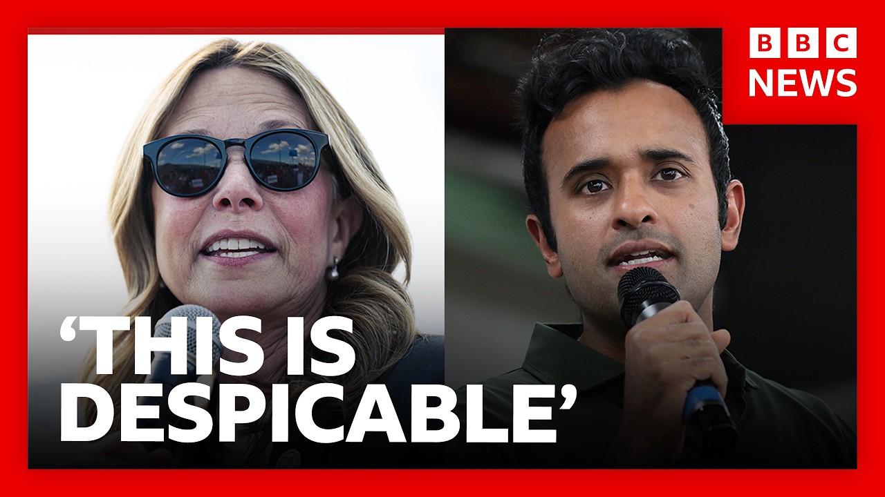 'Despicable': Democrat Amy Acton responds to attack ad featuring estranged mother | BBC News