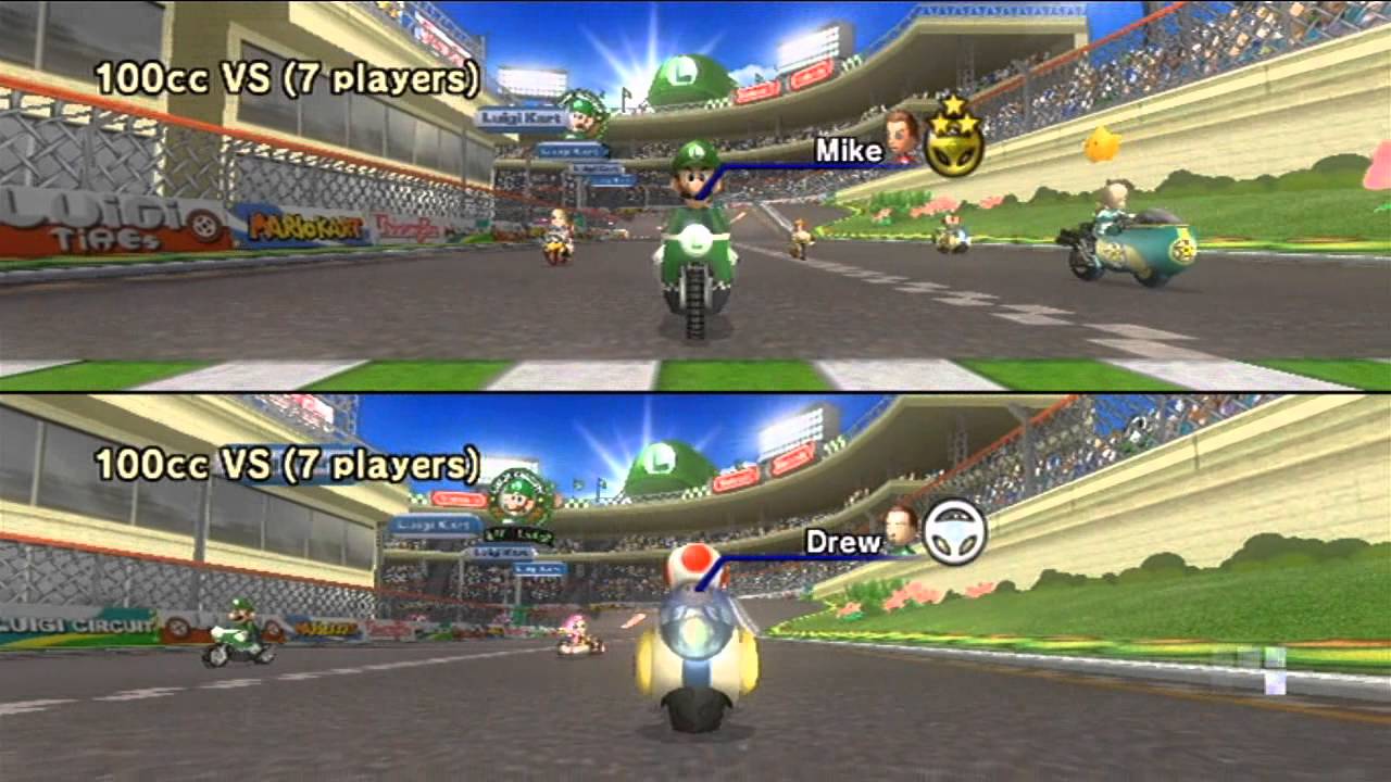 Mario Kart Wii Online Two-Player VS. Races (Recorded on 6/17/13)