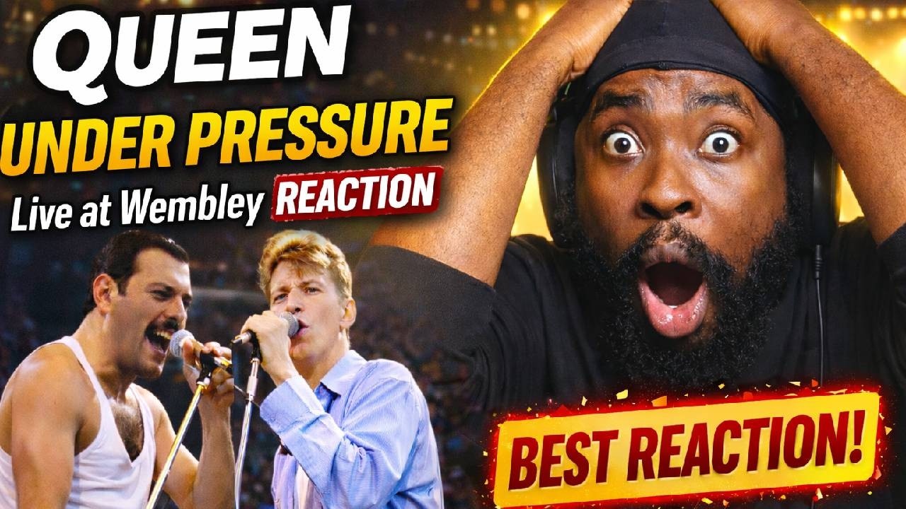 Queen - Under Pressure (Live at Wembley) | FIRST TIME REACTION!!