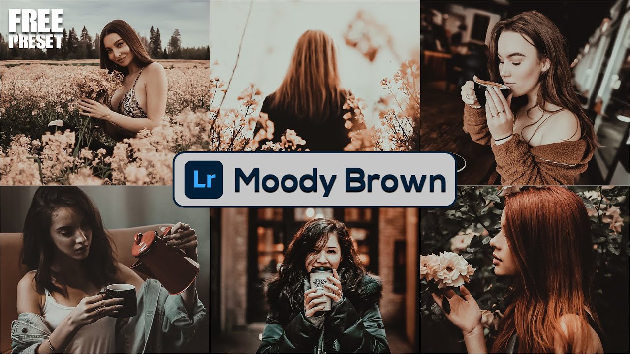 Lightroom Mobile moody brown editing | Lightroom Mobile preset FREE DNG & XMP